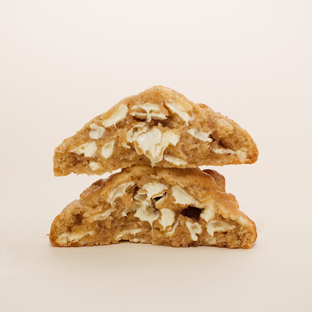 NYC style chocolate cookie with a gooey centre baked fresh by Happy Crumb Bakery