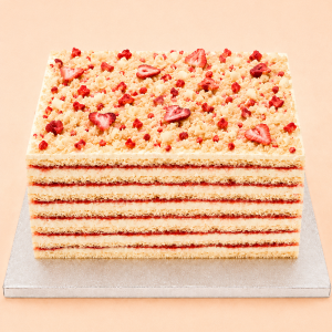 Strawberry Shortcake Layer Cake