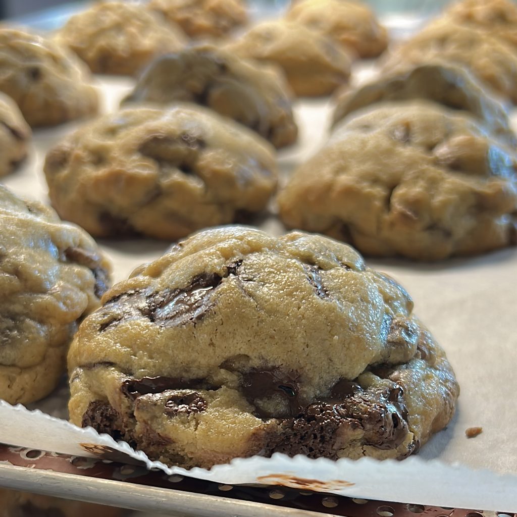 reheated-nyc-style-cookie.jpg Reheated NYC-style cookie with a warm gooey centre
